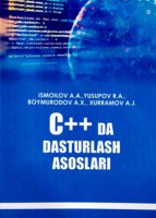 C++ da dasturlash asoslari