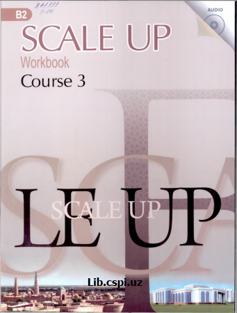 Uchunchi kurs uchun ingiliz tili (Scale up) students book