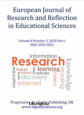 2. Shuhratovich, I. U. (2020). Application of innovation in teaching process. European Journal of Research and Reflection in Educational Sciences, 8 (