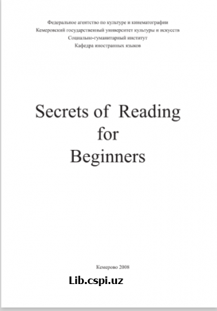 Secrets of Reading For Beginners