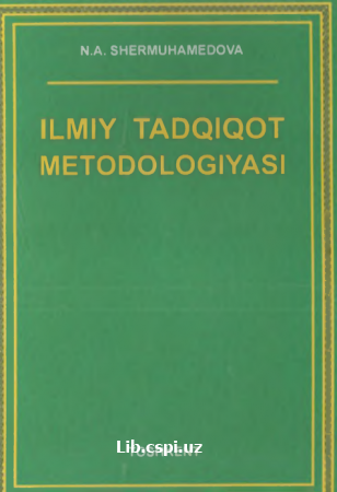 ILMIY TADQIQOT METODOLOGIYASI