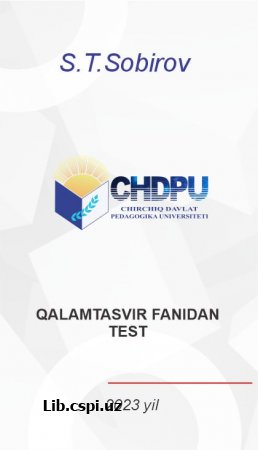 Qalamtasvir fanidan 200 test 1.1.0