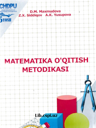 MATEMATIKA O'QITISH METODIKASI